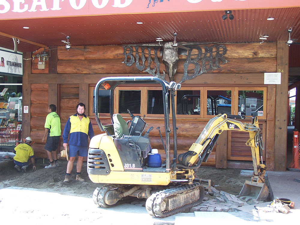 Mini Excavator and Maintenance Cairns