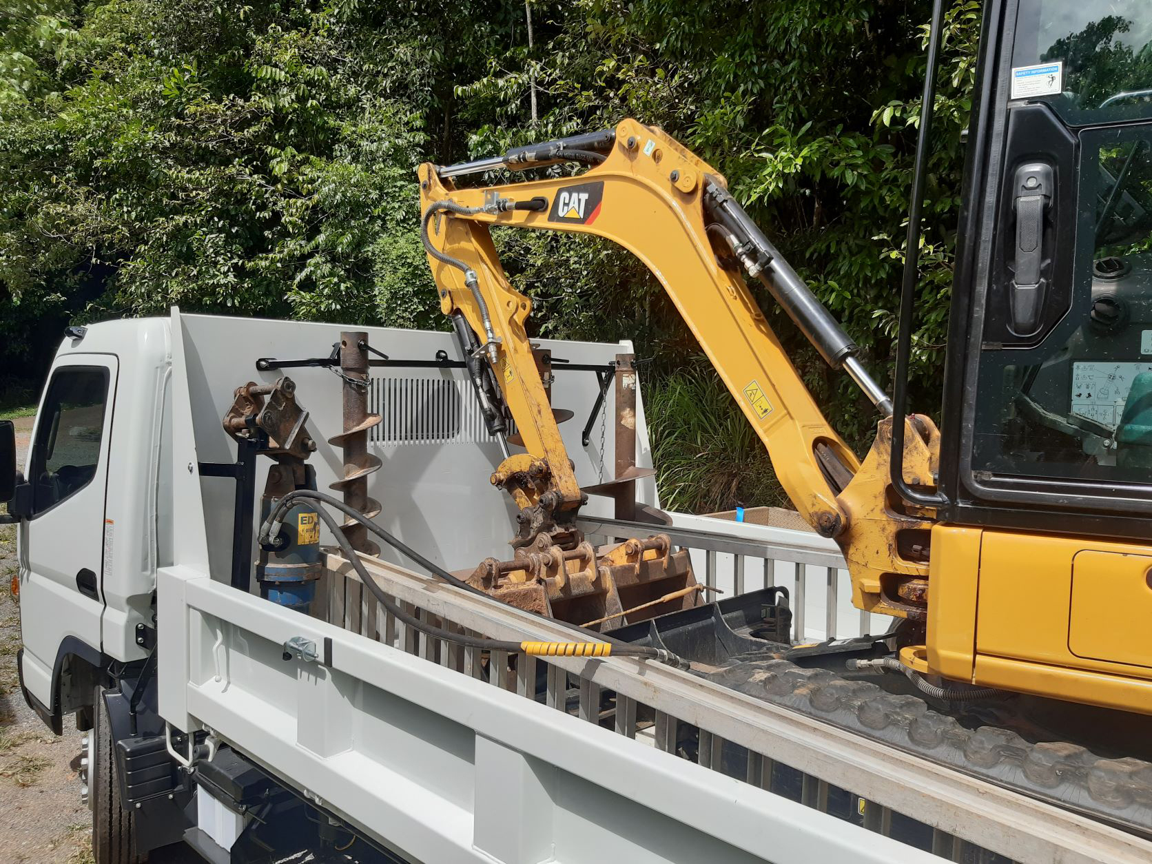 Mini Excavator and Maintenance Cairns
