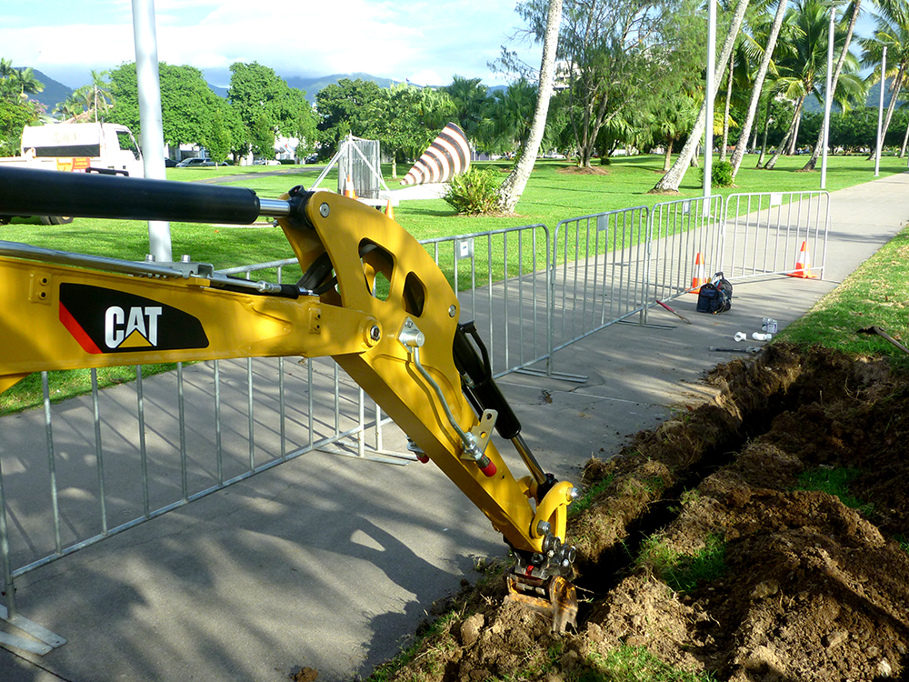 Mini Excavator and Maintenance Cairns