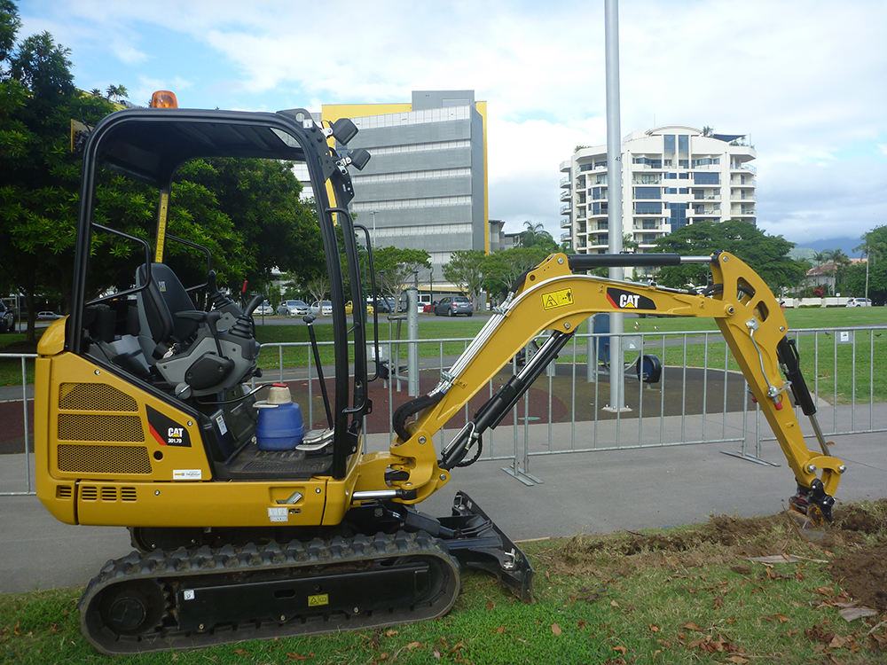 Mini Excavator and Maintenance Cairns