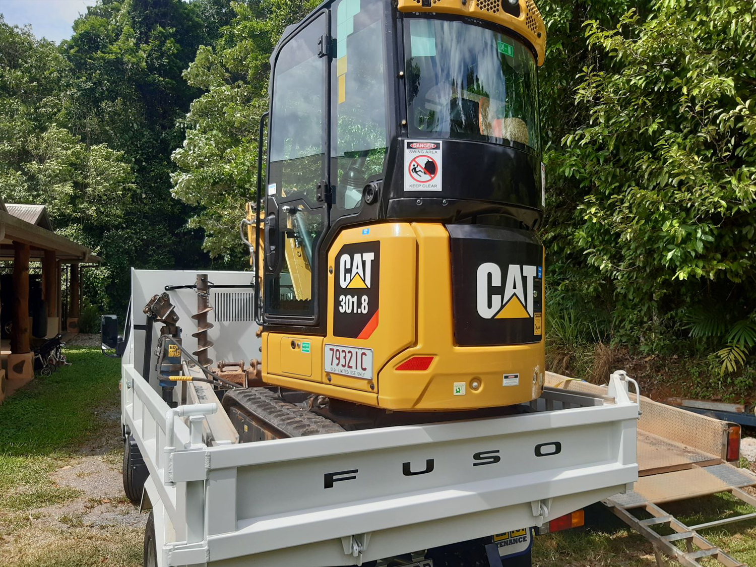Mini Excavator and Maintenance Cairns
